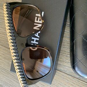 Chanel Sunglasses, comes with everything and in new condition